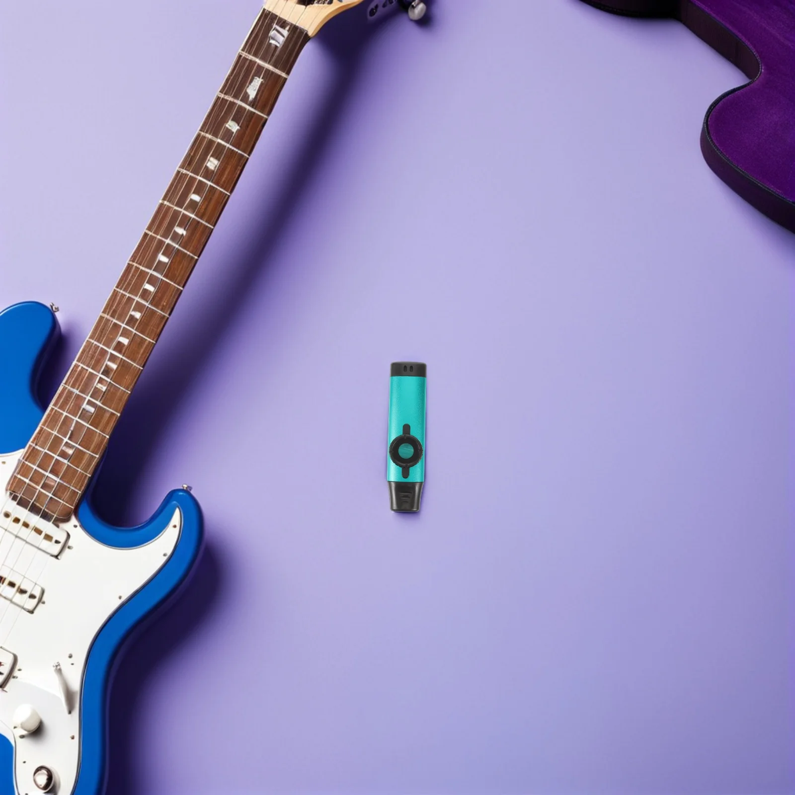 

1Set Electronic Metal Kazoo Simple Structure Easy to Play Party Performance Guitar Accompany Beginner Friendly Portable Music