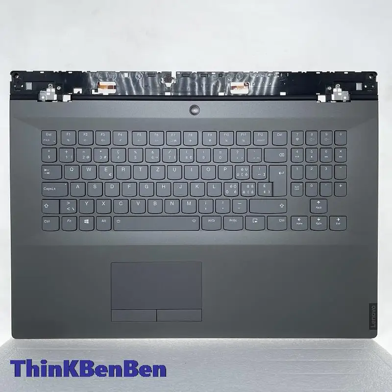 US UKR KR Backlit Keyboard With Black Palmrest Upper Case Shell Cover For Lenovo Legion Y740-17 ICHg IRHg IRH Y9000K 2019 Laptop