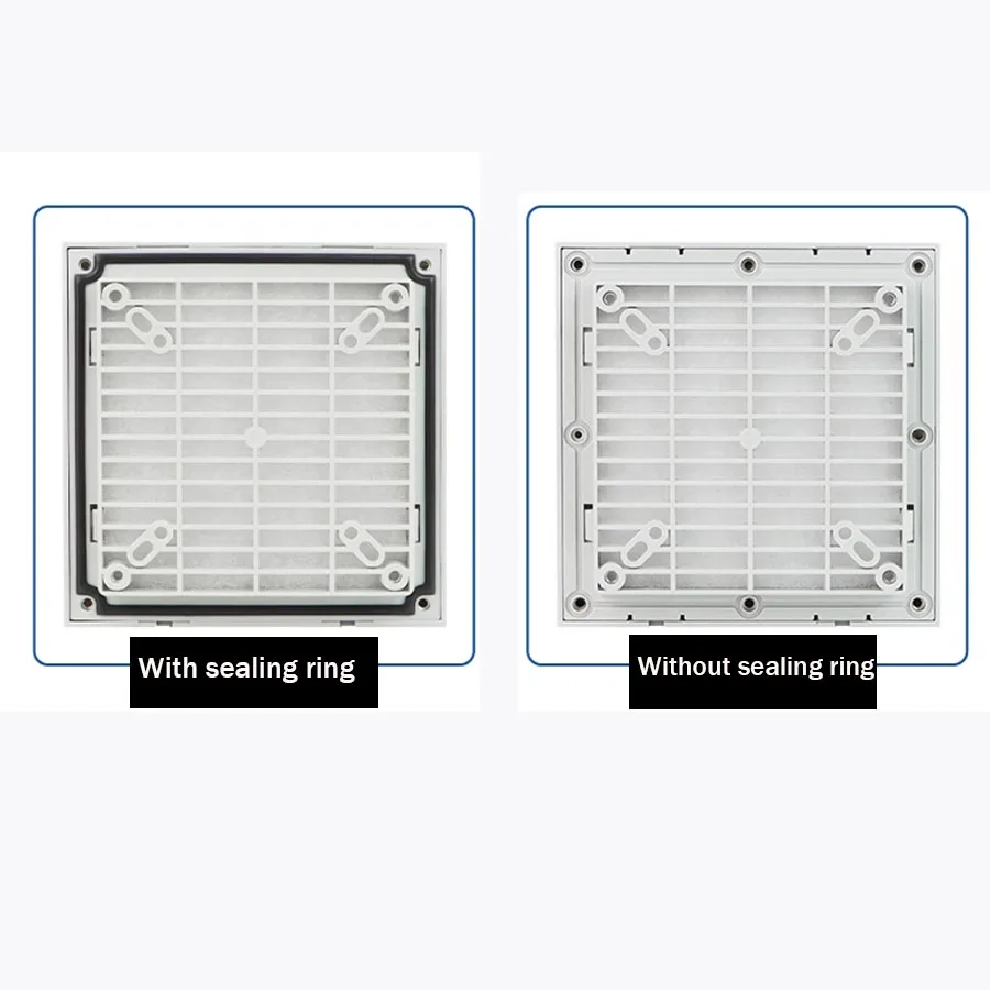 ZL-803 4 ventilation filter group axial flow fan dust cover cabinet distribution box heat dissipation fan louver