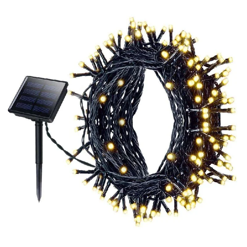 200LED Outdoor Solar Light String for Courtyard Lawn And Fence Multi-mode Decorative Outdoor Lighting
