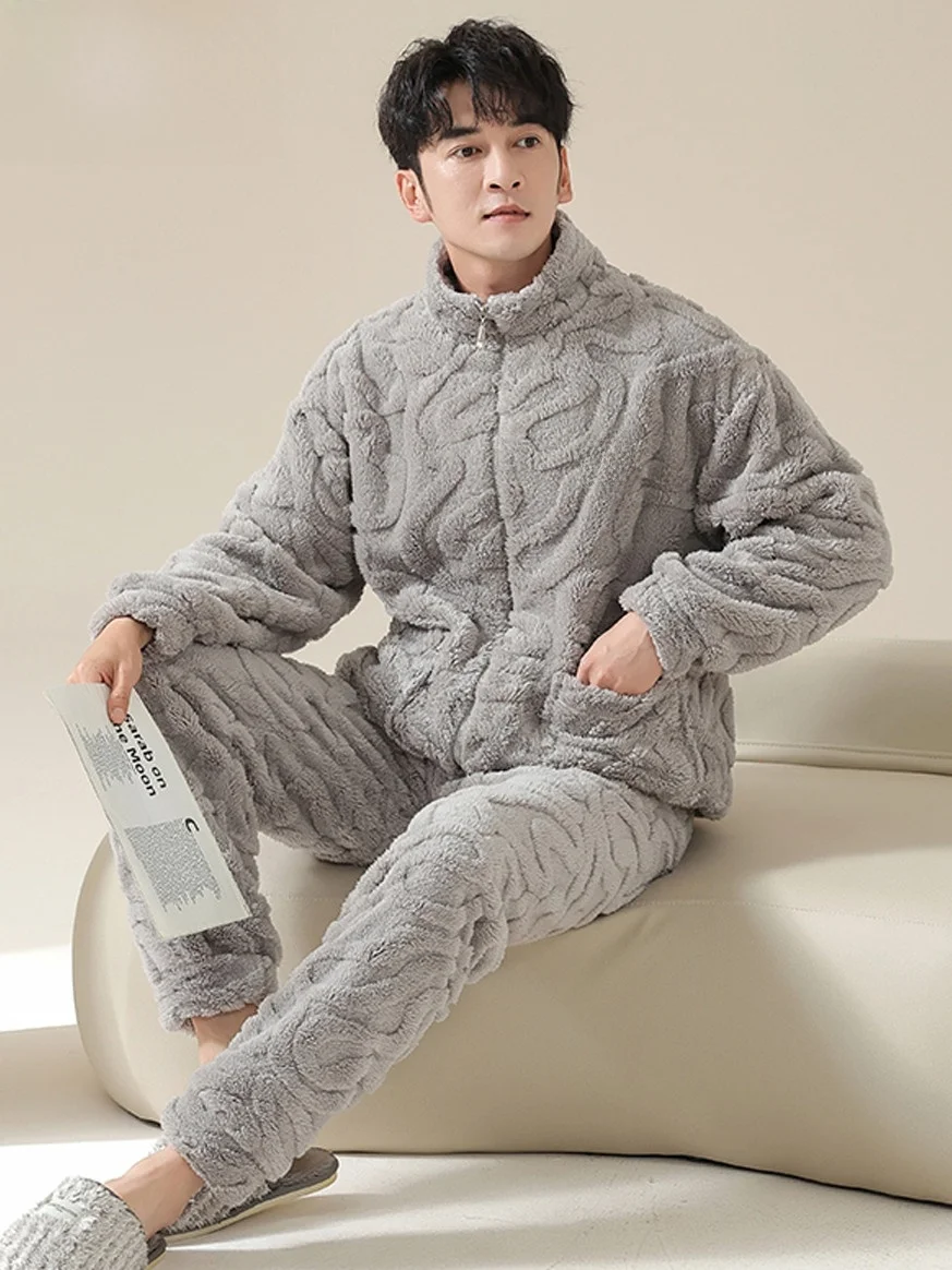 abbigliamento-da-notte-da-uomo-doral-collezione-autunno-inverno-in-pile-corallo-spesso-ideale-per-la-casa-con-collo-alto-lungo-in-peluche-con-cerniera-puo-essere-indossato-anche-fuori-casa