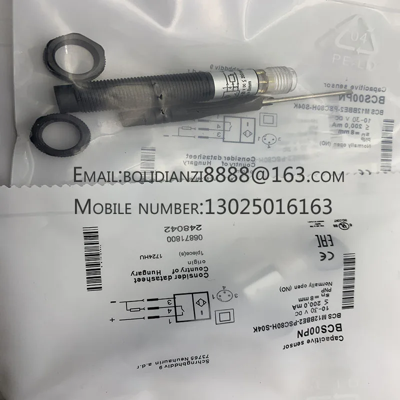 sensor BCS M12BBG2-NSC40D-S04K BCS M12BBG2-NOC40D-S04K