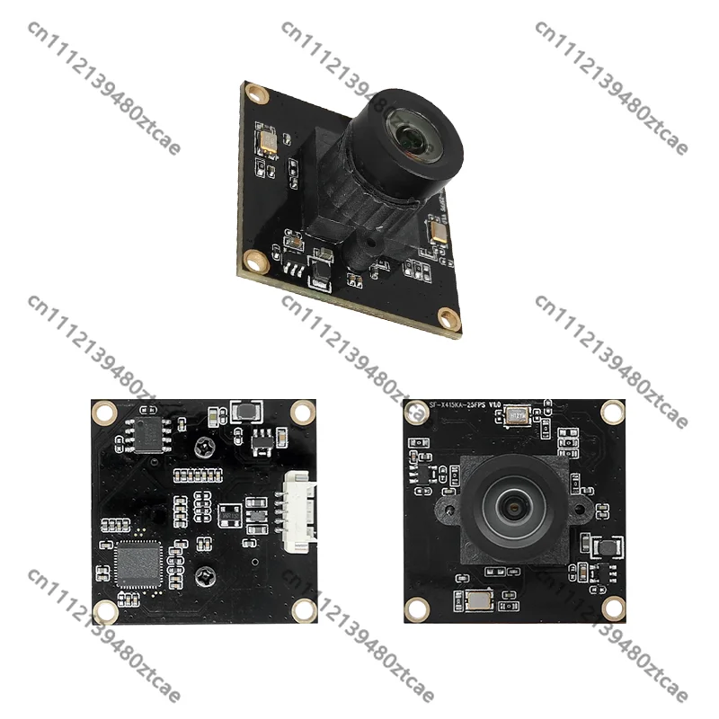 Mini Webcam Video Conference Camera Module, IMX415 CMOS 8MP 4K HD Wide Angle Low Light USB&IP CCTV Camera Board
