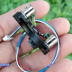 Motor paso a paso de cuatro cables de dos fases con combinación de desaceleración, Micro Motor de 8MM y 41 ohmios para cámaras digitales, cable pasa con