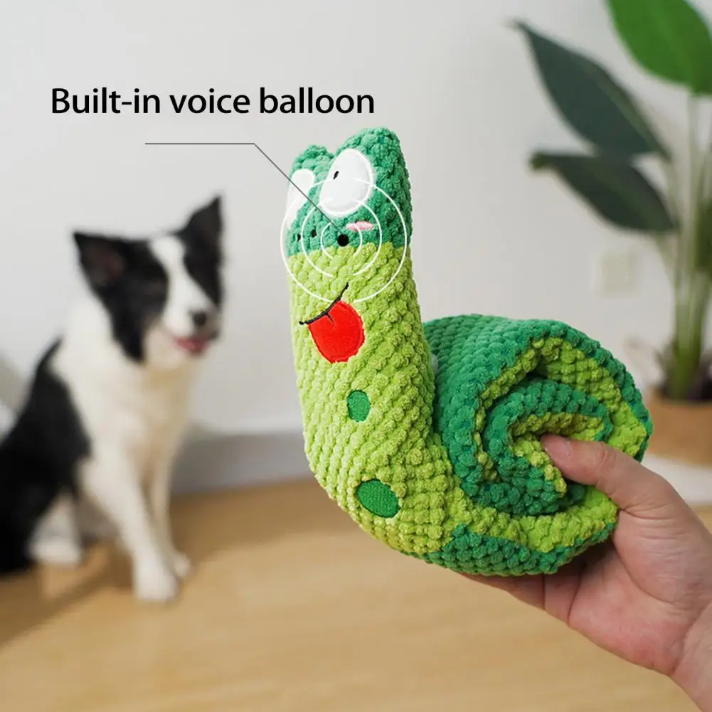 Dog Toys Excellent Built-in Storage Port Dogs Bite Toy Relieve Boredom Cloth Snake-shaped Puppy Chewing Toy Pet Accessories