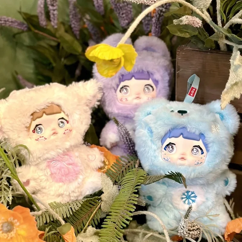 

Официальные оригинальные виниловые плюшевые куклы Nommi Never Close Cute Series, коллекционные игрушки для детей, коллекционеров кукол, декор для рабочего стола, подарок