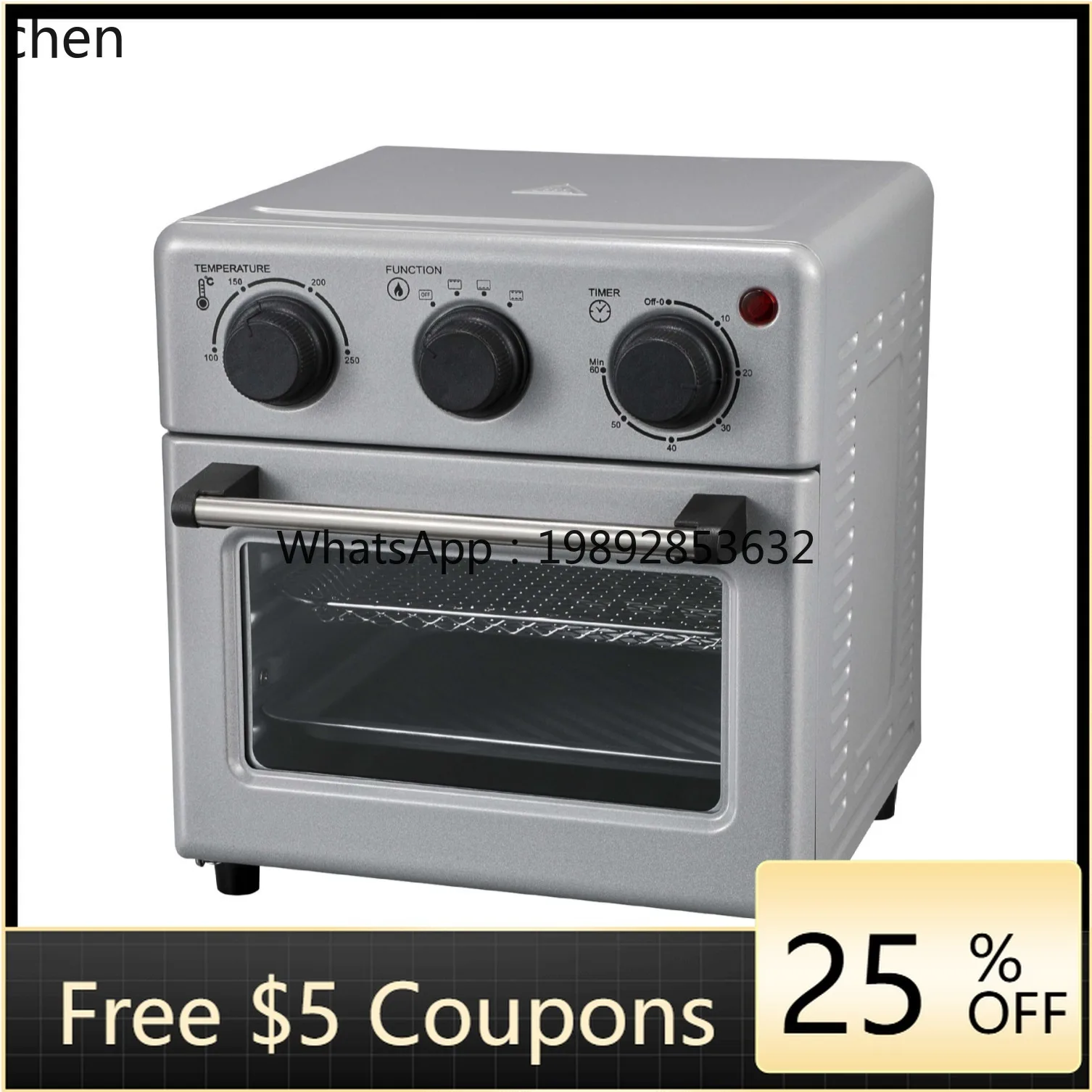 

KX 8L Air Fryer Oven Multi-Functional Baking Air Fryer Electric Oven