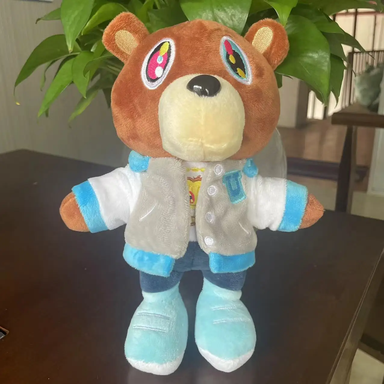 26 cm Kawaii Kanye Teddybär Teddybär Plüschtiere Kanye West Abschluss Weiche Angefüllte Home Room Decor Geburtstag Gif Plüschtier