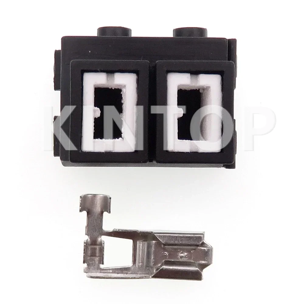1 Set 2 Pins Automobile High Power Connector with Terminal AC Assembly H7-2B Car Large Current Wire Harness Socket - Detail 1