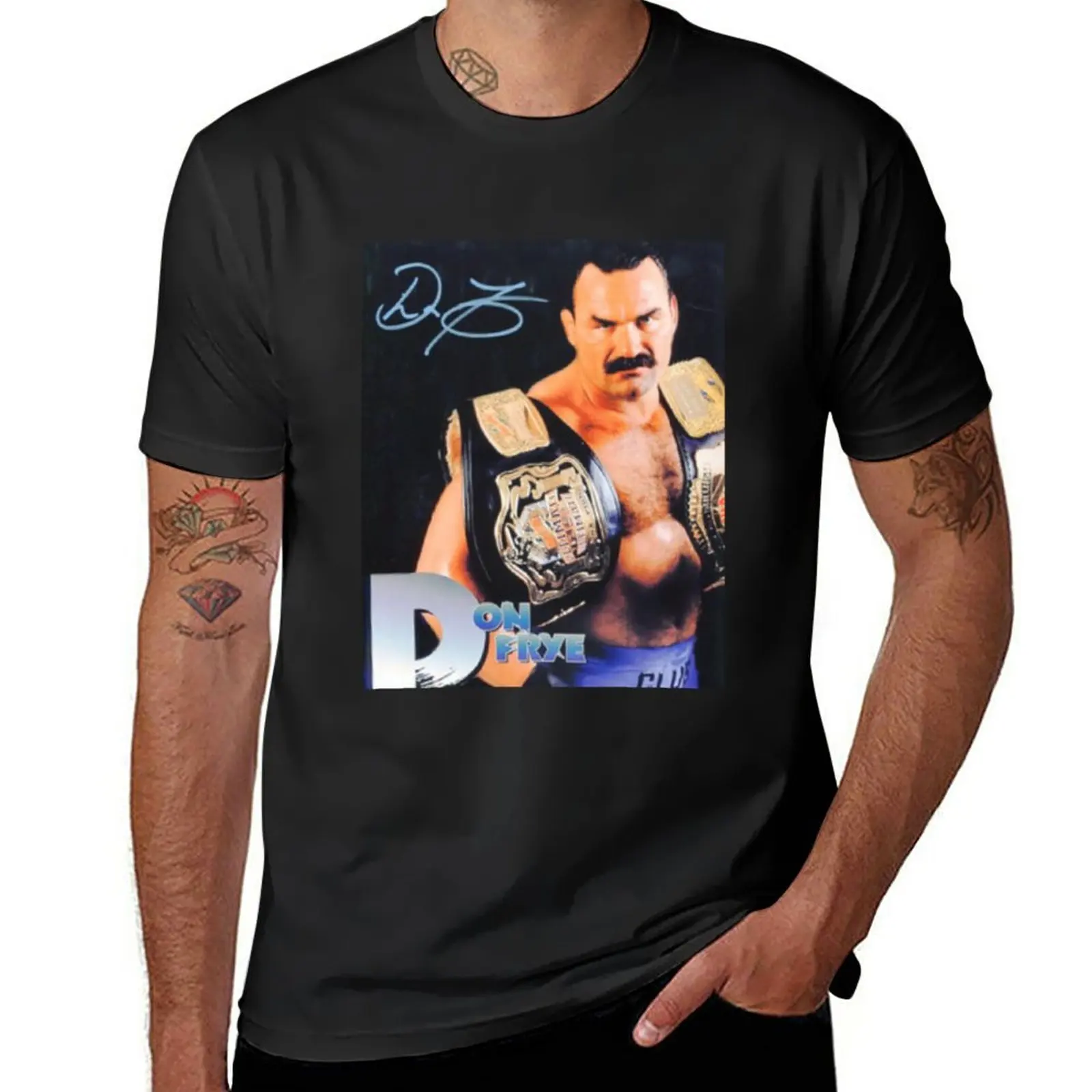 New don frye don frye don frye don frye 5 T-Shirt vintage clothes Aesthetic clothing oversized t shirts mens white t shirts