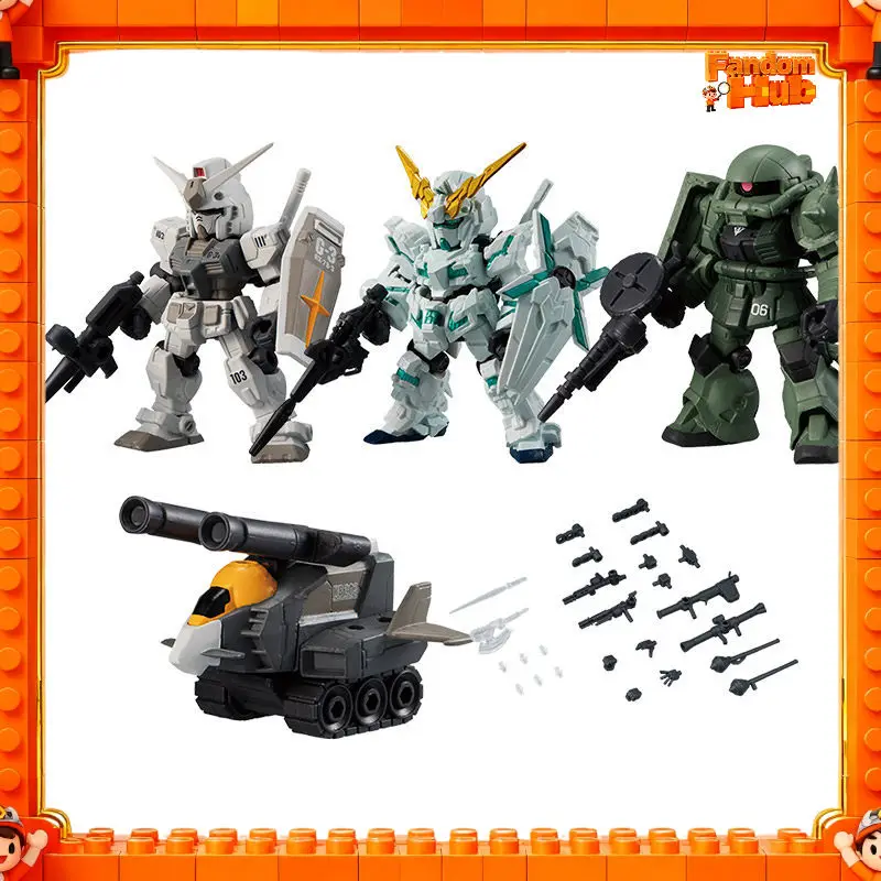 Bandai Gp Mse 1.5 Unicorn Gundam Original G3 Gundam Zaku, Modelo de Ensamblaje, Mini Figura de Acción, Juguete Coleccionable