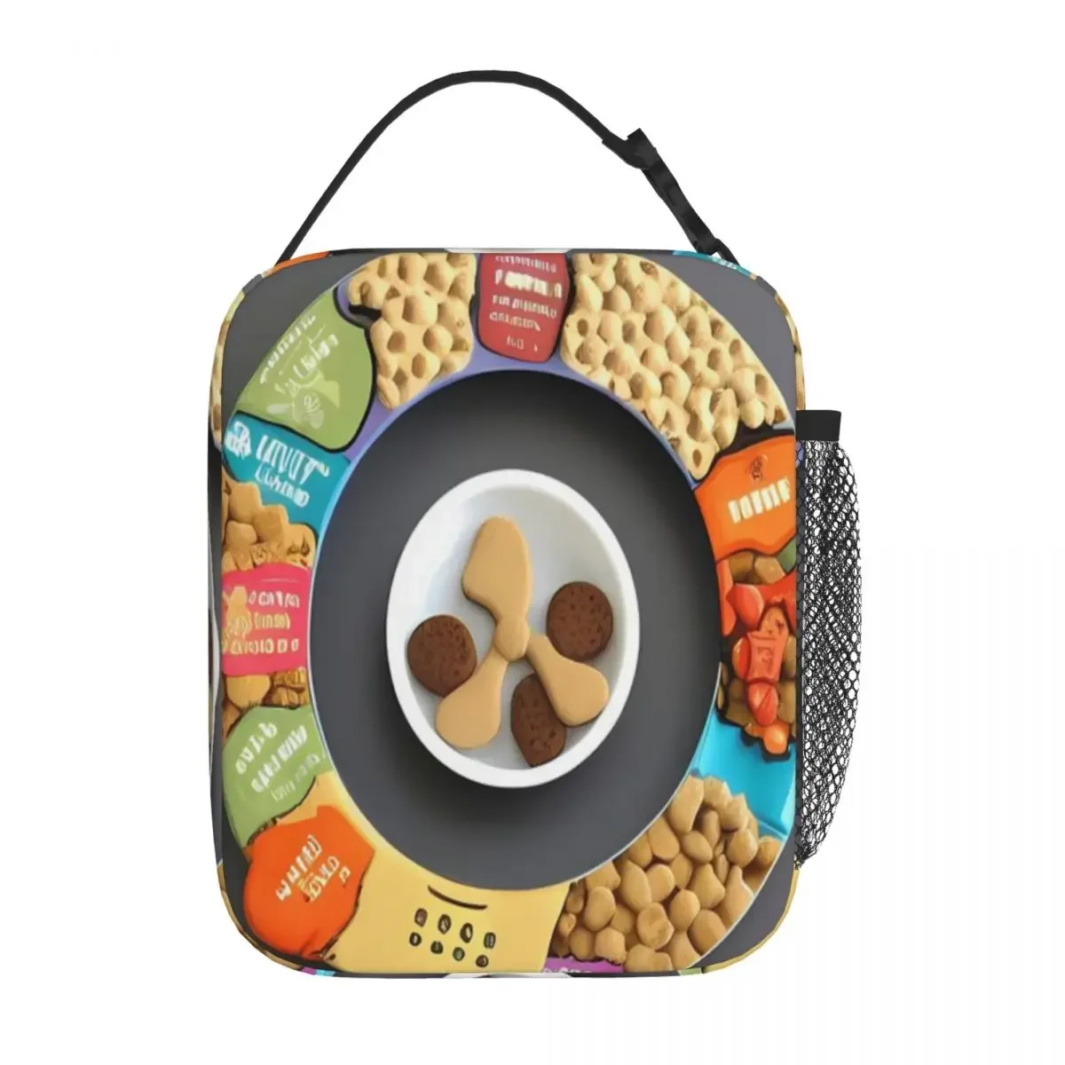 Hot Sale Just Delicious 22 Single Layer Leakproof Lunch Bag Student Bento Meal Prep Bag