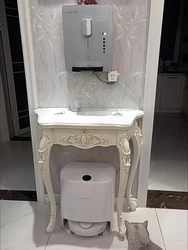 Simple Hallway Console Table, European-style Entry Cabinet, Modern Living Room Corner Table,Sturdy Table,Entrance Hall Furniture