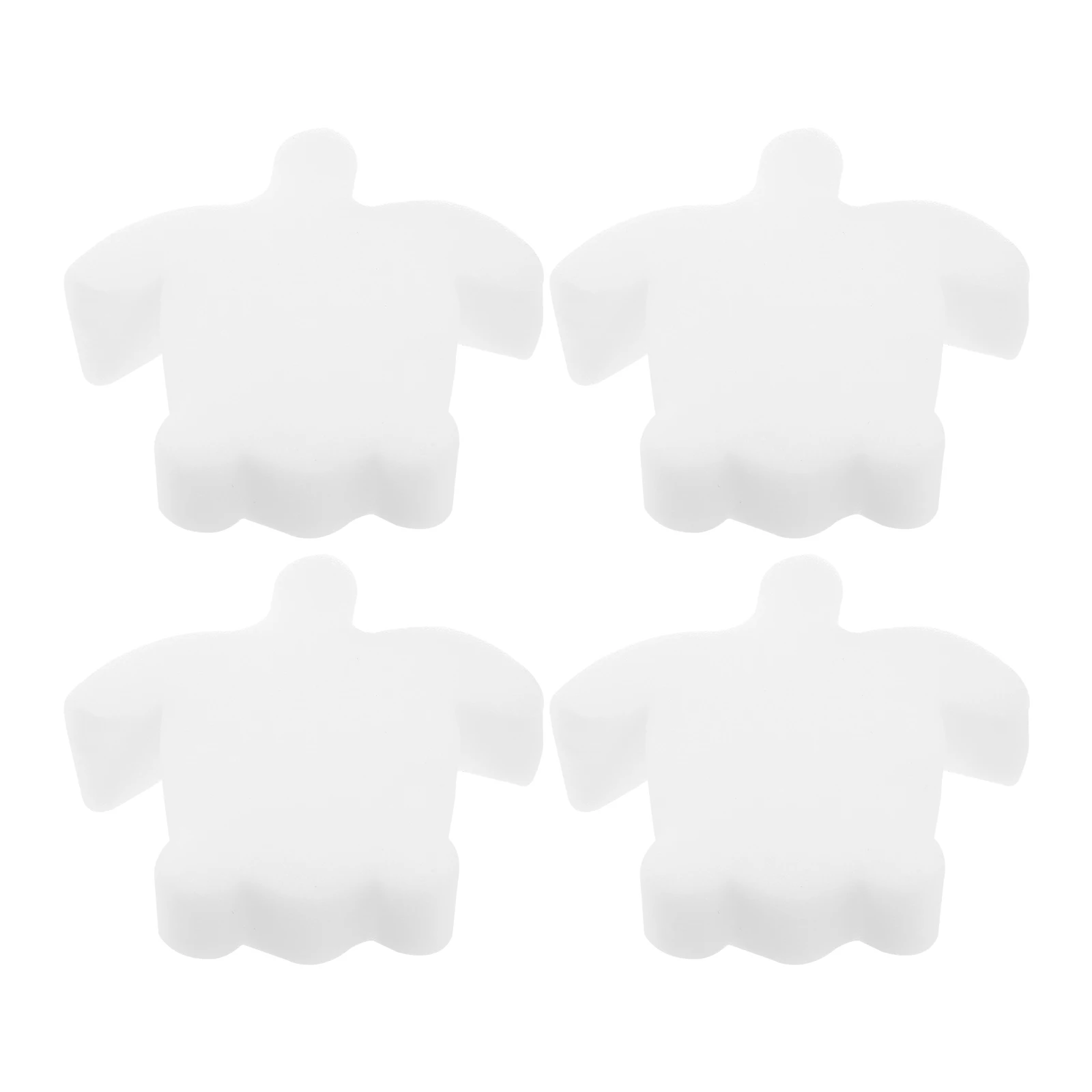 4 Pack Large Size Hot Tub Sponge Bulk 8.3'' x 8'' x 2.8'' Pool Sponge Oil Absorber for Hot Tub, Spa & Pool