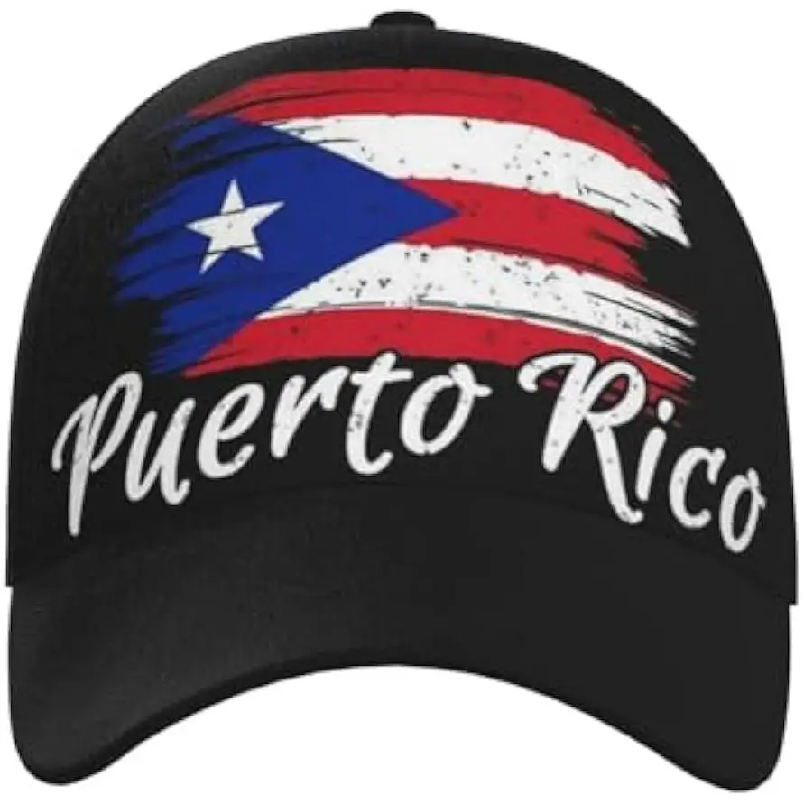 Puerto Rico Flag Cap Puerto Rico Baseball Cap Puerto Sun Hat Adjustable Cap Flag Hat Trucker Hat for Women Men