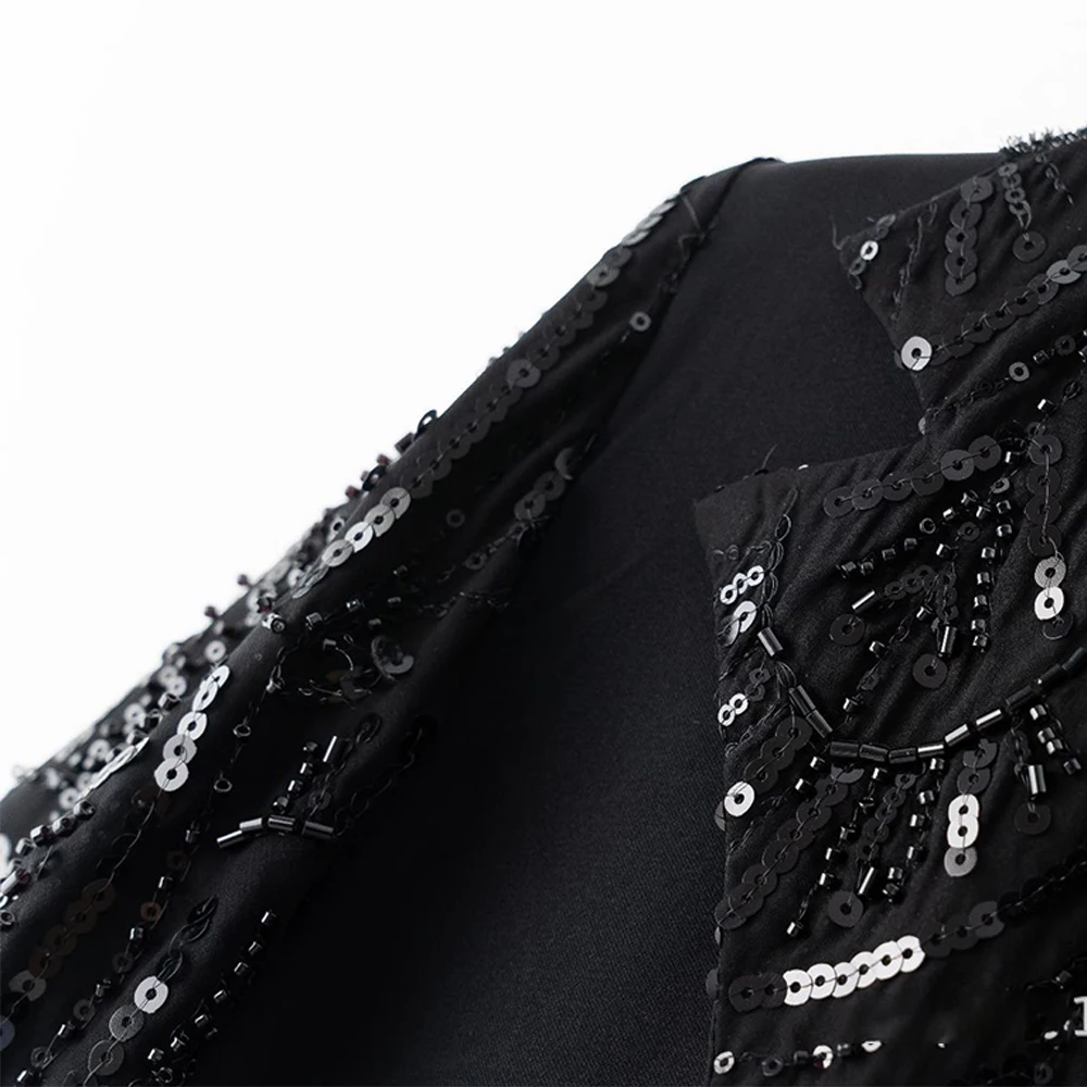 Muslim Dresses Women Suit Abayas Headscarf Sequins Jalabiya Ramadan Morocco Dubai Kaftan Islam Party Vestidos Arab Long Robe view 4