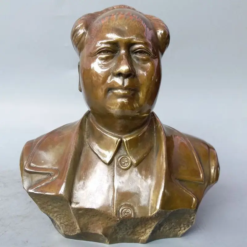 Pure , half- or full-body standing portrait , copper ornaments