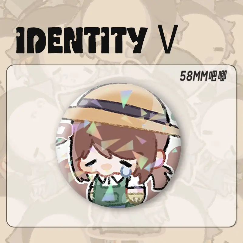 شارة شخصية مانغا للملابس ، حقيبة ظهر ذاتية الصنع ، إكسسوارات مجوهرات ، هوية V ، Eli ، Ross ، Aesop ، Carl ، تحنيط ، Fred ، Kreiburg