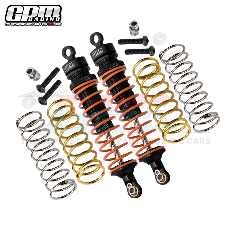 

GPM Aluminum Rear Adjustable Shocks 102mm For TRAXXAS 1/10 Rustler Slash Hoss