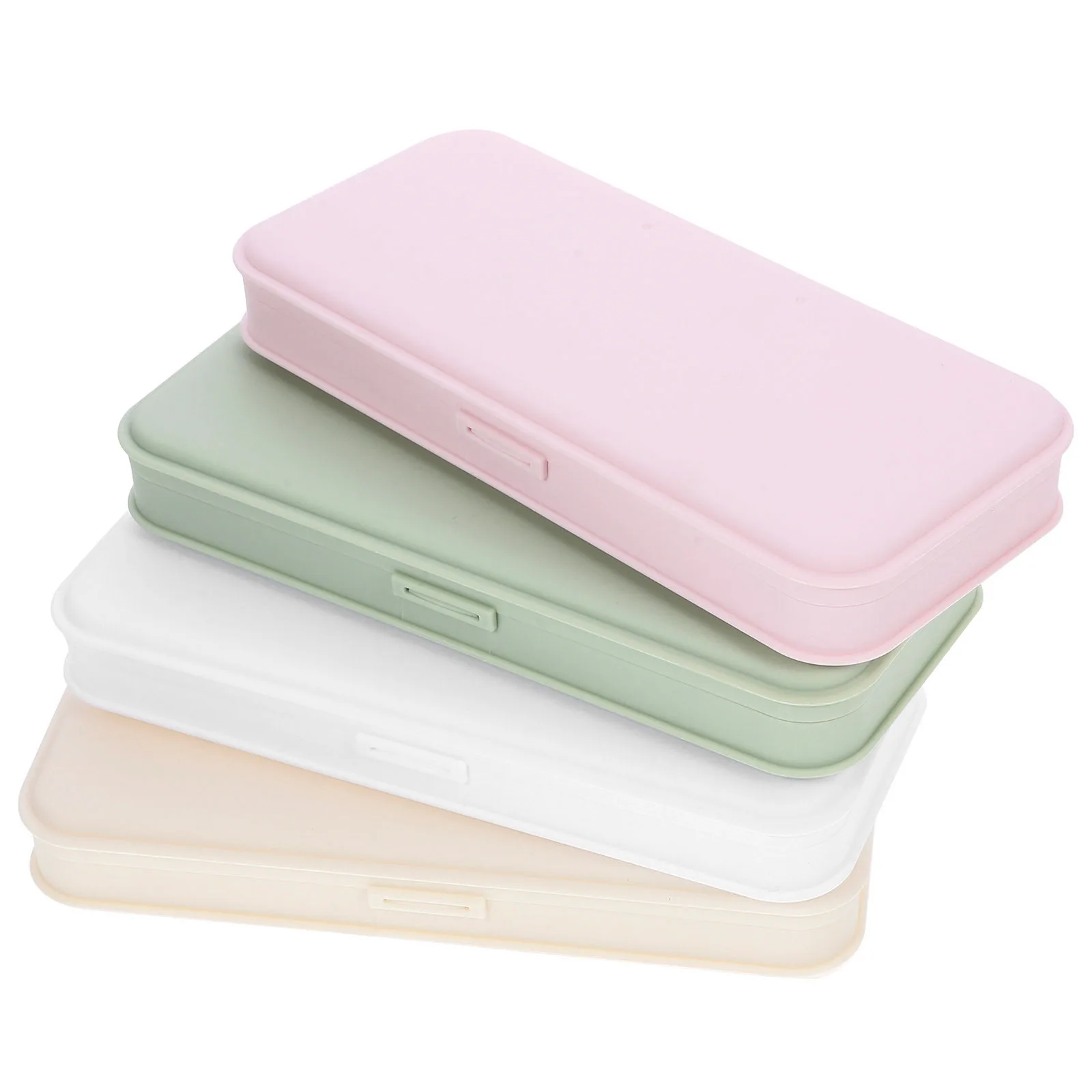 4 stuks make-up opbergdoos voor nagelgereedschap organisator desktop briefpapier houder sieraden vitrine reizen draagbaar