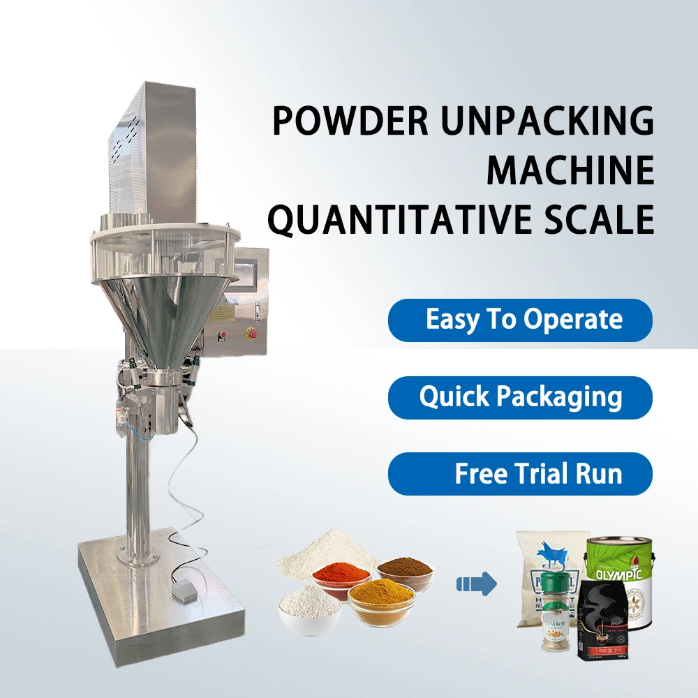 Automatic Spice Bottling Filling Machine Spice Condiment Powder Filling Sealing and Packaging Machine