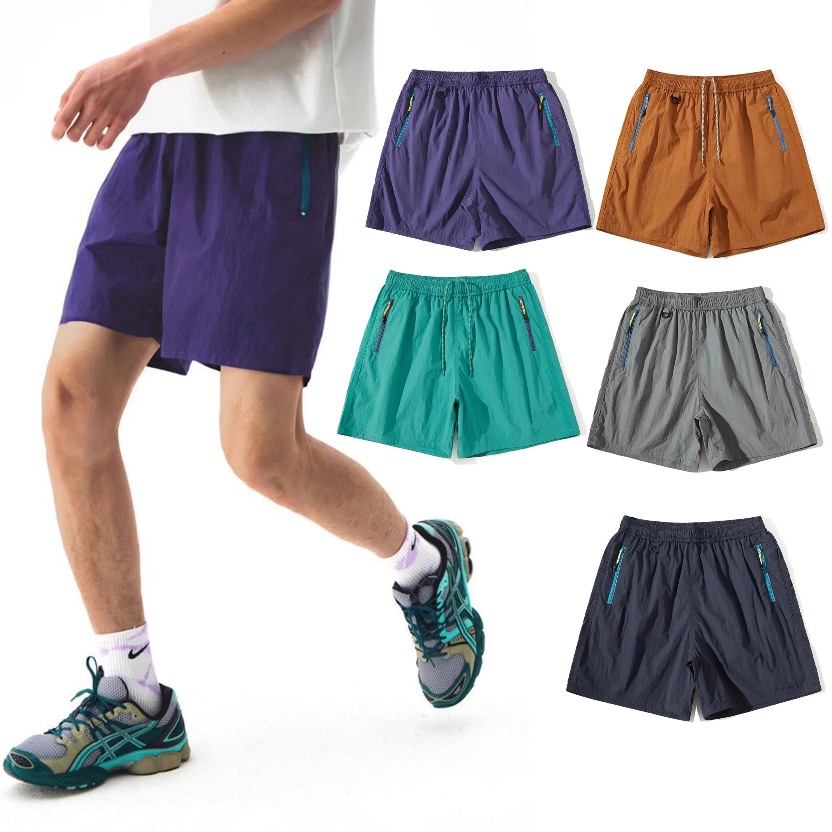 

LAPPSTER летние мужские водонепроницаемые красочные спортивные шорты мужские новые удобные одежда с эластичной резинкой на талии мужские дышащие короткие брюки