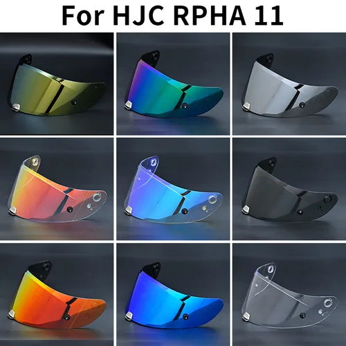 Para HJC RPHA 11 RPHA 70 HJ-26 HJ-26ST Casco de motocicleta lente protectora Anti-UV parabrisas a prueba de polvo Casco accesorios de motocicleta
