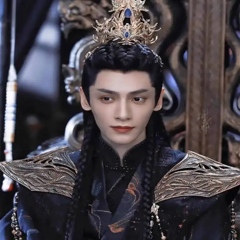 

Moon Ember Long Ming Hanfu Luo Yunxi Same Style Ancient Costume Movie Drama Martial Arts Costume Studio Photo Men's Performance