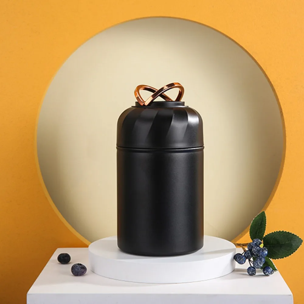 Portable 500ml Food Thermal Jar Stainless Steel Handheld Thermal Soup Cup Double-Layer Vacuum Insulated Food Jar Travel
