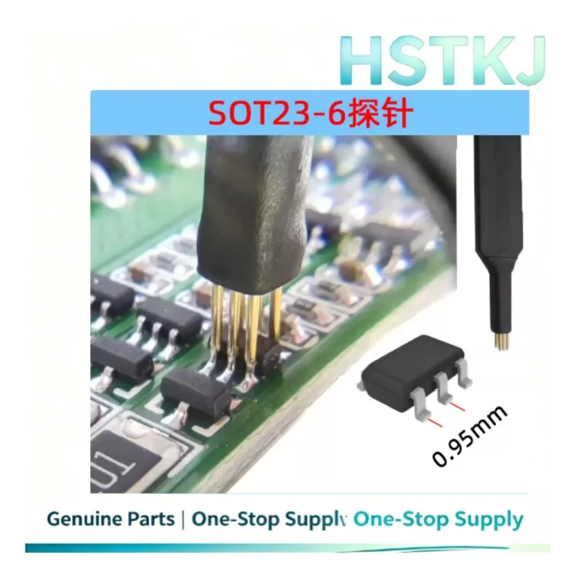 SOT23-6/SOT23-5 chip probe download, burning test, top pin 0.95mm spacing fixture microcontroller SOP8 DIP8 SOP16 download, burn