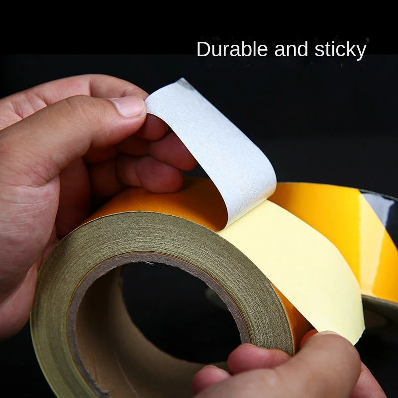 Reflective warning tape, 3M reflective film, guardrail ends, yellow, black, red and white reflective stickers, reflective strips