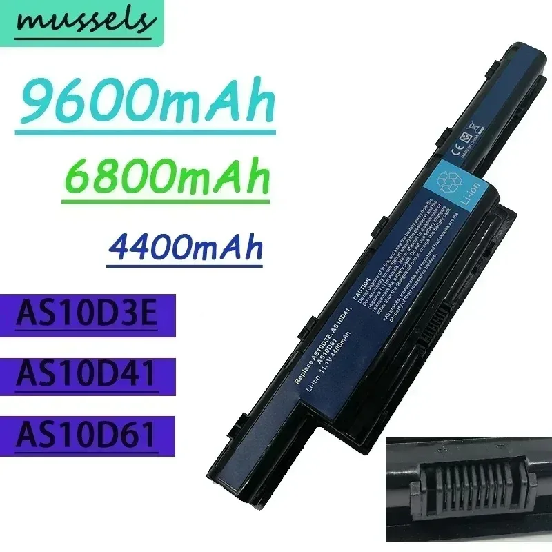 

For Acer Aspire AS10D31 AS10D81 V3-571G v3-771g AS10D51 AS10D61 AS10D71 AS10D75 5741 5742 5750 5551G 5560G 5741G 5750G laptops