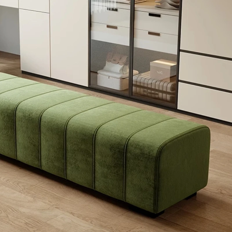 Modern Bench Stool Foot Makeup Living Room Bedroom Stool Office Entrance Mueble Recibidor De Entrada Chinese Furniture