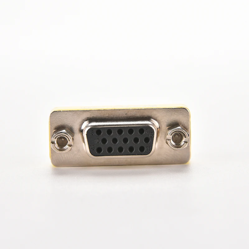 NEW 15 pin D-Sub VGA SVGA MINI Gender Changer Adapter VGA Connector M/M F/F M/F HD15