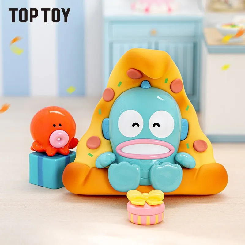 100% Oryginalny Toptoy Hangyodon'S Happy Birthday Series Blind Box Ręcznie Robione Ozdoby Dekoracyjne z Kreskówek Prezent Urodzinowy Kolekcjonerska Zabawka