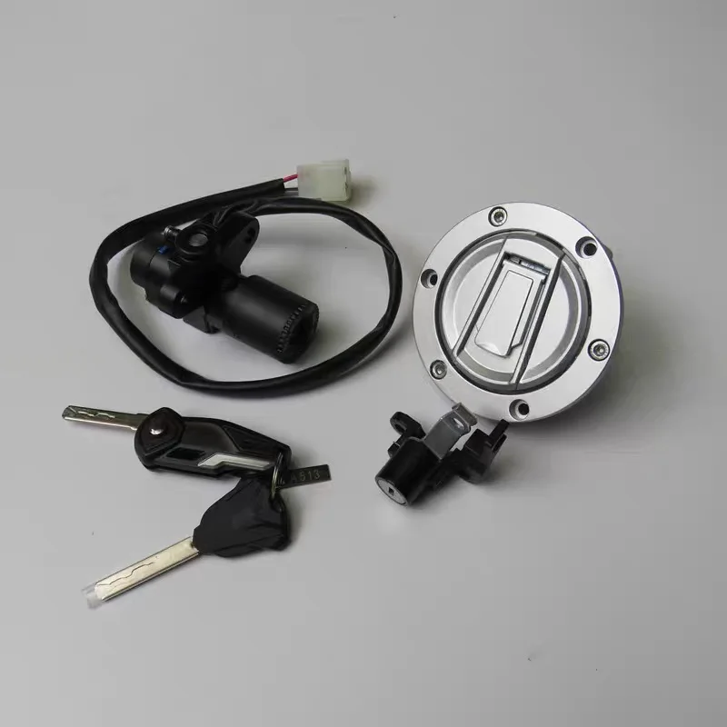 Original Ignition Switch Fuel Tank Cap Cover Seat Handle Locks Include Key for LONCIN VOGE 350AC LX300-9 500321092-0001
