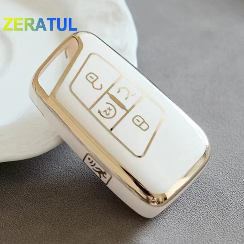 5 Buttons TPU Car Key Case Cover for Volkswagen VW CC Magotan Variant B8 Lavida Bora Key Shell Fob Holder Accessories