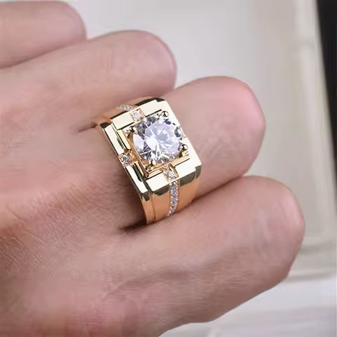 Hot 925 Sterling Silver Ring 5A Zircon luxury High Quality For Men Women Wedding Fine Jewelry Accessories Party Gift Fashions