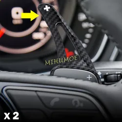 Steering Wheel Shift Paddle Shifter Extension For A3 A4 A5 Q2 Q3 Q5 Sportback Q7 Q8 2017 2018 2019 2020 2021 2022 2023 2024 2025