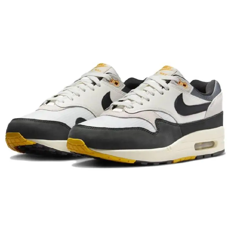 Nike Air Max 1 Athletic Department Light Bone University Gold Sneakers shoes FN7487-133 With Original Box