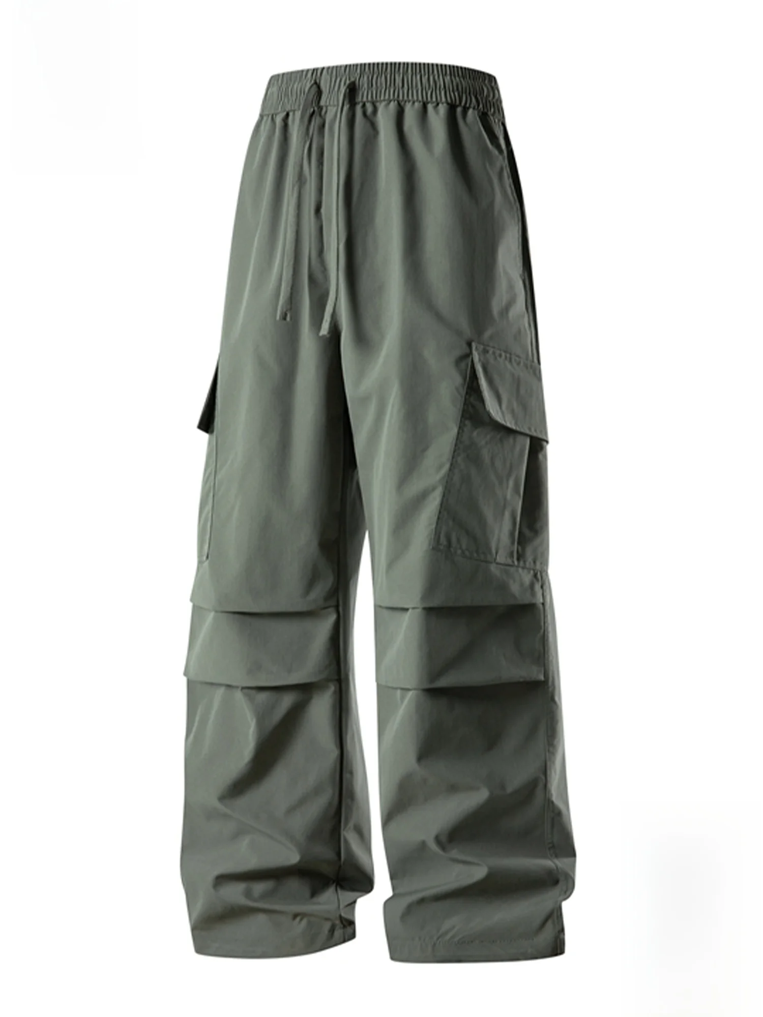 

Мужские повседневные брюки Paul Frank Spring в американском ретро-стиле, плиссированные, свободного прямого кроя, широкие, рабочие, удобные