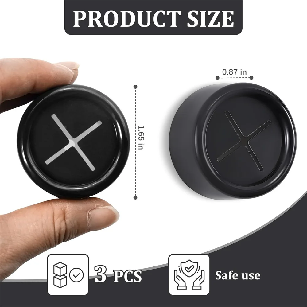 3 High-Quality Creative Circular Push Bathroom Towel Hooks, Premium Adhesive Tea Towel Racks, Wall Mounted Kitchen Hooks