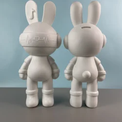 5PC Toy Art Customized DIY Desiger Toys for Artist White Dolls home decoration Do it Yourself Vinyl Figure Accessories wholsale