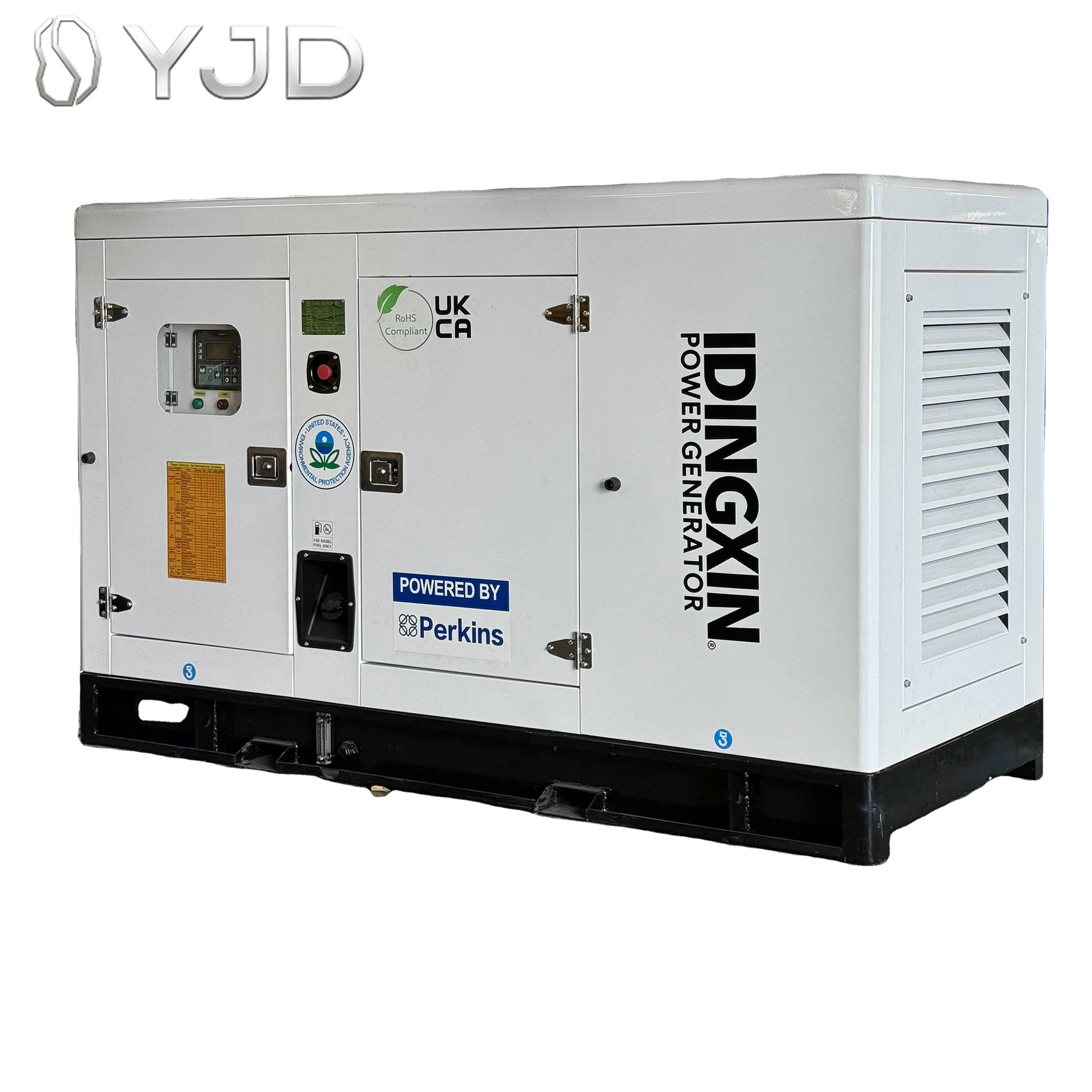 Perkinss Engine 50kva 100KVA Soundproof Diesel Generator Technology Mobile Trailer Type Power Station with Smart Controller