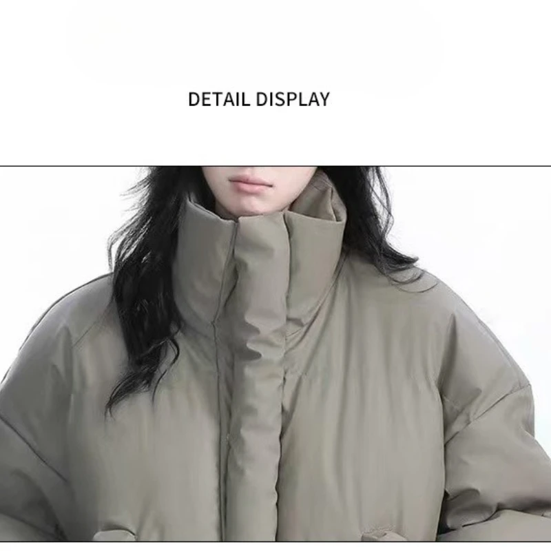 Style étranger Style coréen décontracté vêtements rembourrés de coton veste thermique hiver mode vers le bas épaissi Parkas femmes haute rue