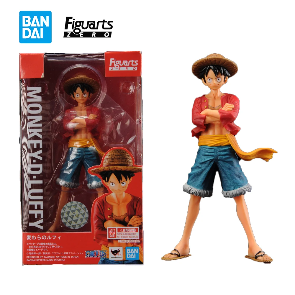 

Bandai Figuarts Zero One Piece Monkey D Luffy Original 140mm Collection Figure Toys Gifts for Boys Anime Action Model