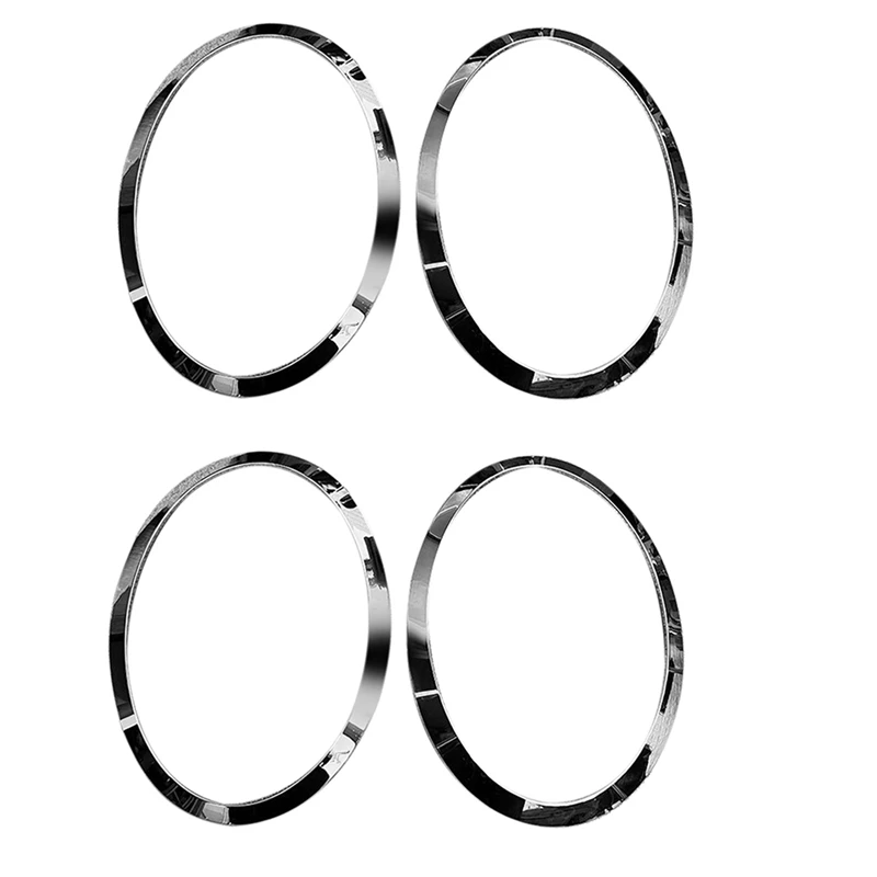 

2X For MINI Cooper F55 F57 03-18 Chrome Left Right Front Headlights Frame Headlight Eyebrow Ring Cover Trim Replacement