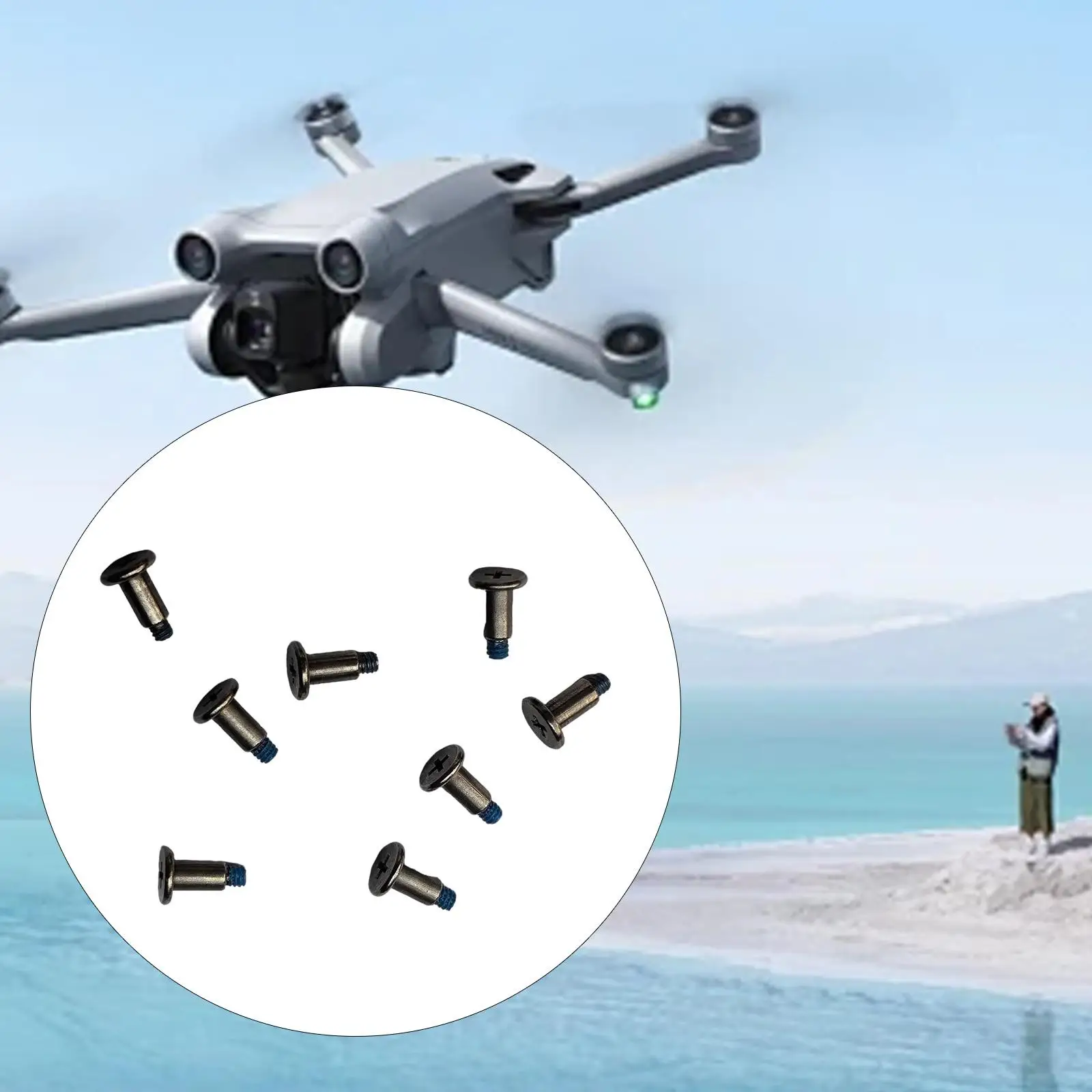 

8 шт. винт пропеллеров для дронов, быстросъемный, простая установка, 0,15 дюйма, аксессуары для дронов, запасные части для K918, A13, SG108, M8