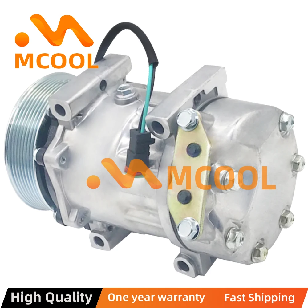 SD7H15 Auto AC Compressor Cooling Pump 24V for Scania trucks 144 460 530 164 SANDEN 7847 8067 7889 6024 7980 10575186 1888034