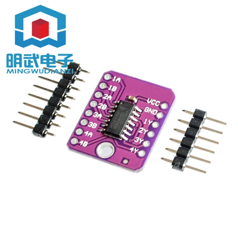 MCU-7400 SN74HC00D four-way 2-input Positive NAND Gate Development Board Module